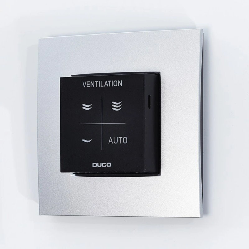 Vocht Ruimtesensor RF/Wired Zwart